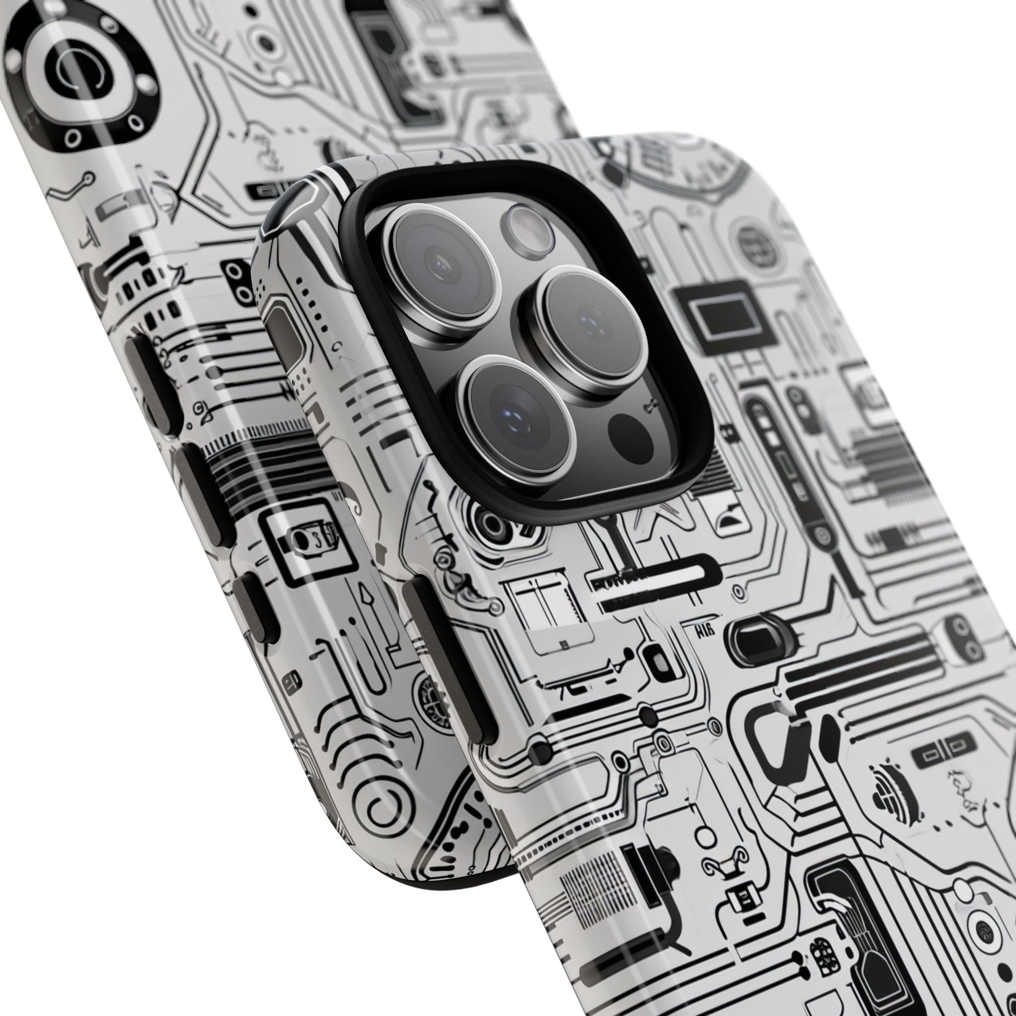 Circuitry Reverie: Tech Aesthetics - for iPhone 16