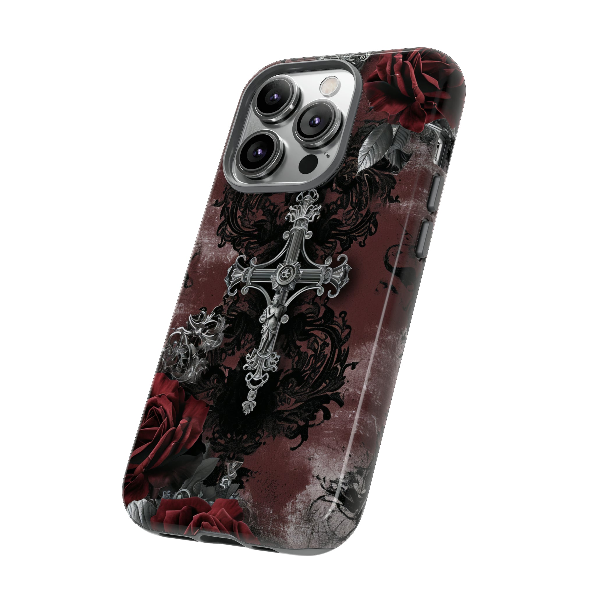 Victorian Lace Elegance - Protective Phone Case