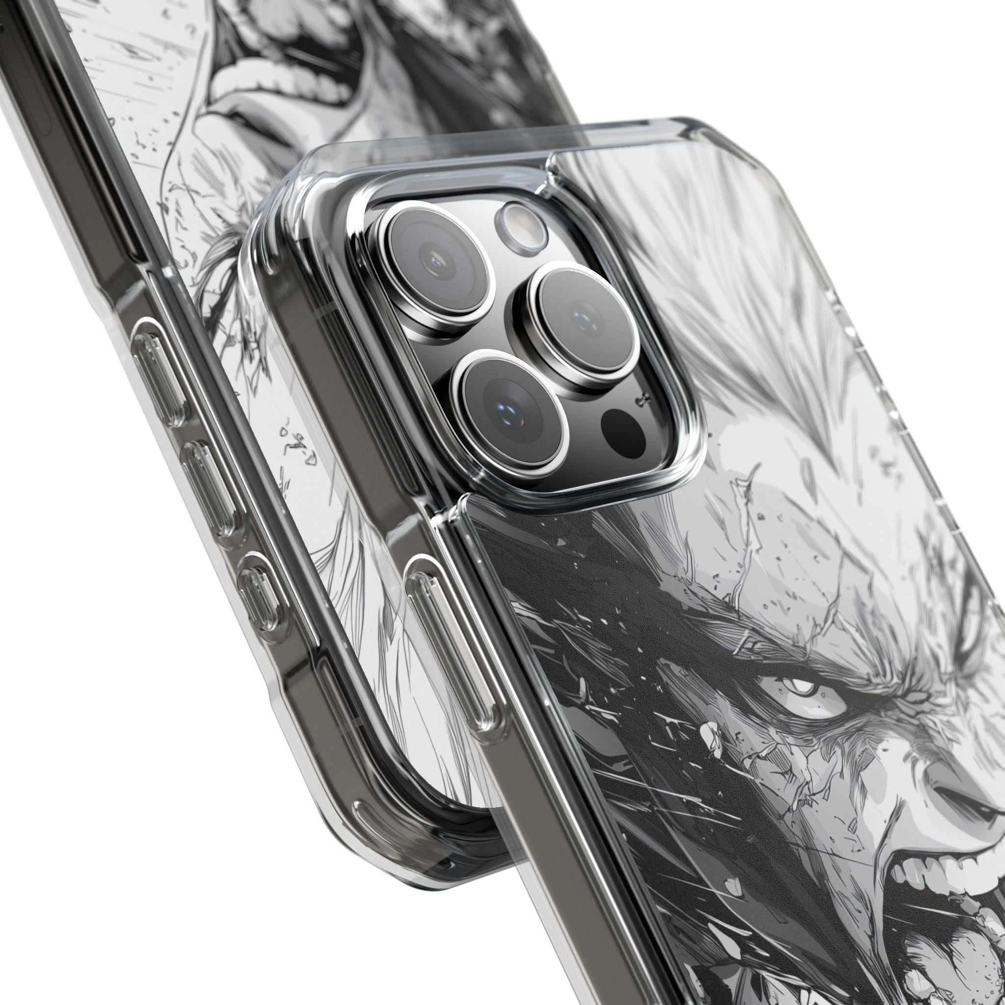 Fierce Emotion Erupts iPhone Case - Impact