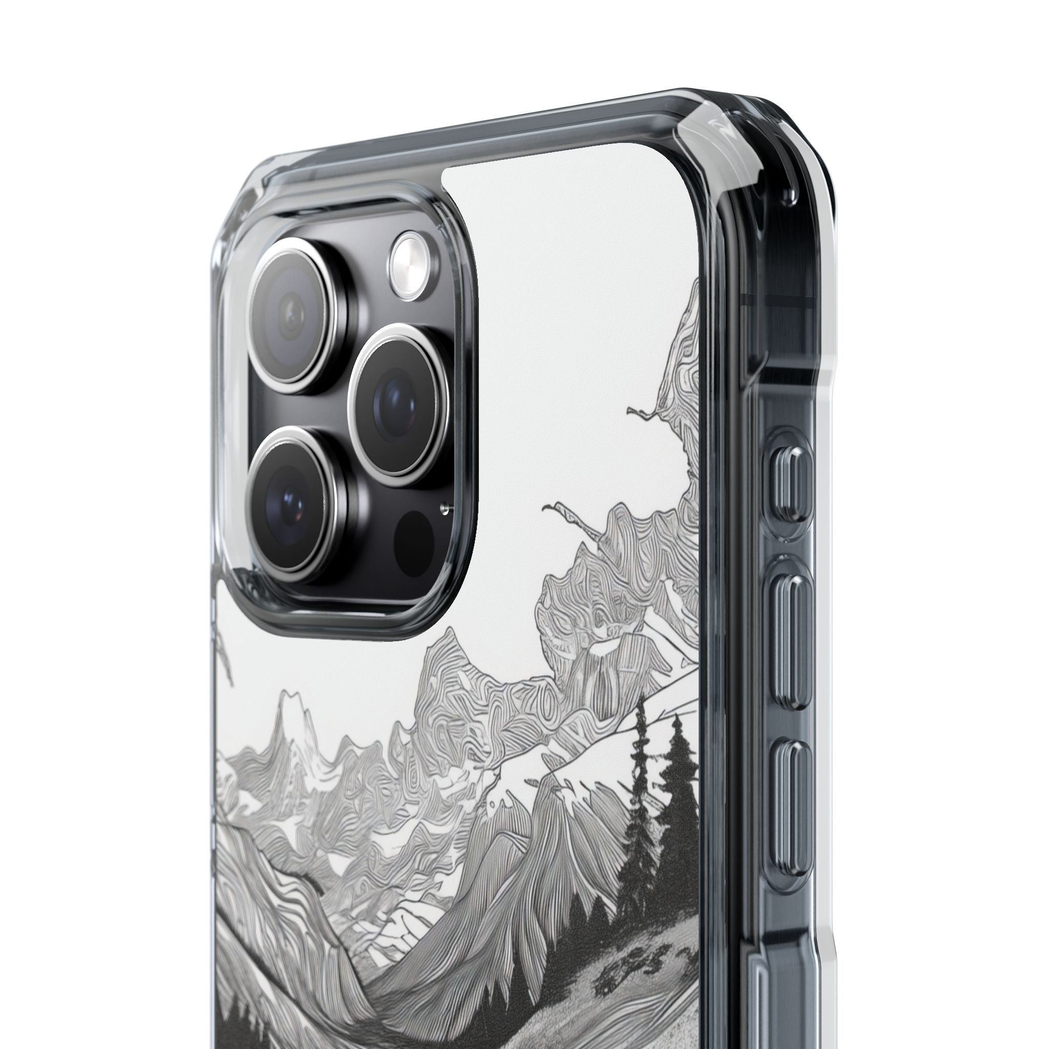 Monochrome Serenity - Phone Case for iPhone