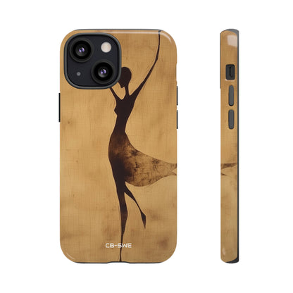 Dancer Shapes Light - iPhone Case