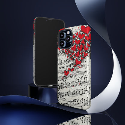 Lyric Harmony Serenade - Protective Phone Case