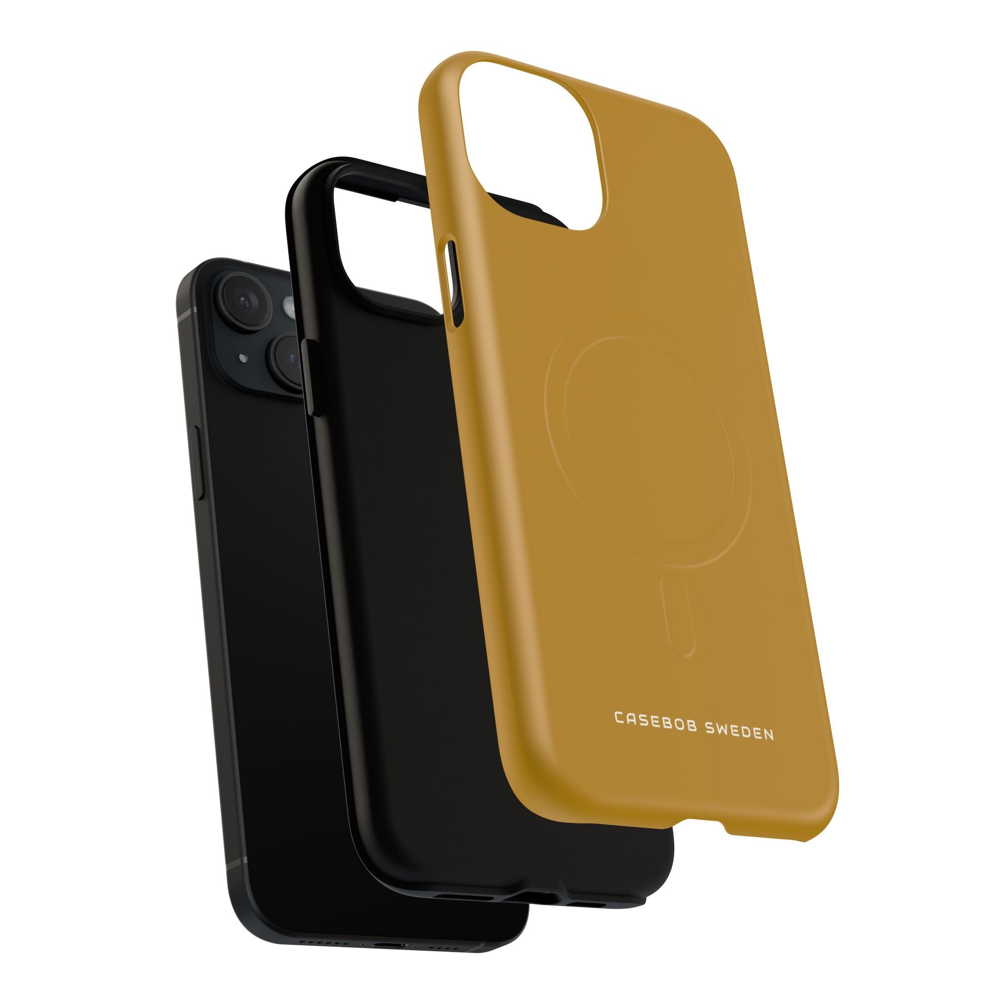 Dark Golden Rod iPhone 15 | Tough+ Phone Case