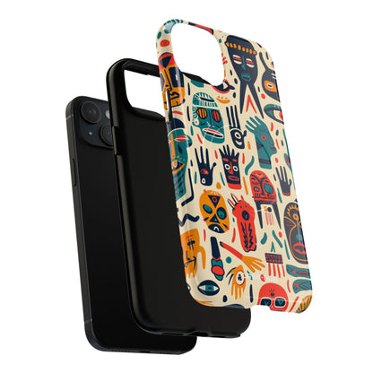 Vivid Faces iPhone 15 Plus Case - Tough+