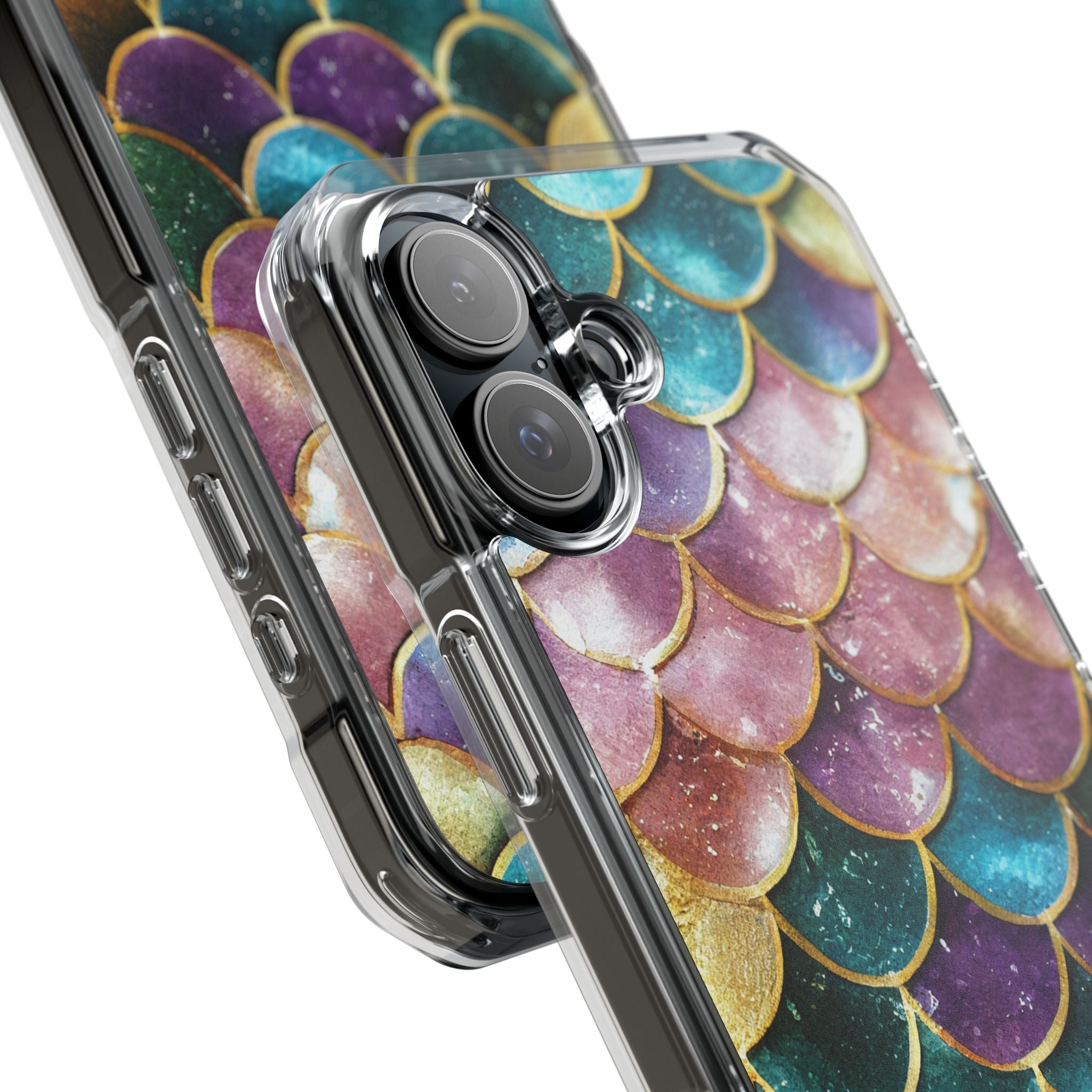 Mermaid Scale Radiance iPhone Case - Impact