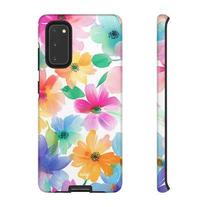 Vibrant Floral Impression - Samsung Case