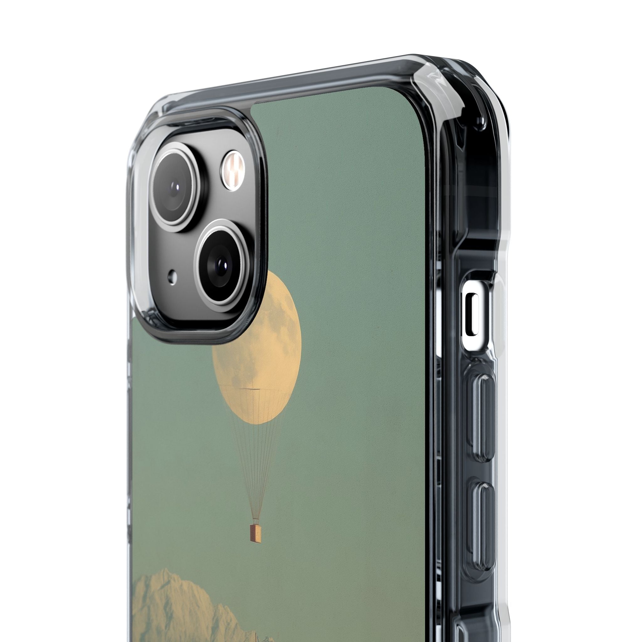 Moon Hovers Low iPhone Case - Impact