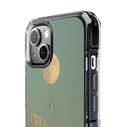 Moon Hovers Low iPhone Case - Impact