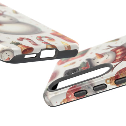 Snowman Wears Scarf - Samsung Case