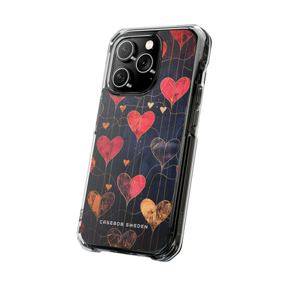 Gradient Heartflow Harmony iPhone 14 - Clear Impact Phone Case