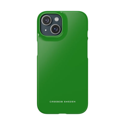 Forest Green iPhone 15 - Slim Phone Case