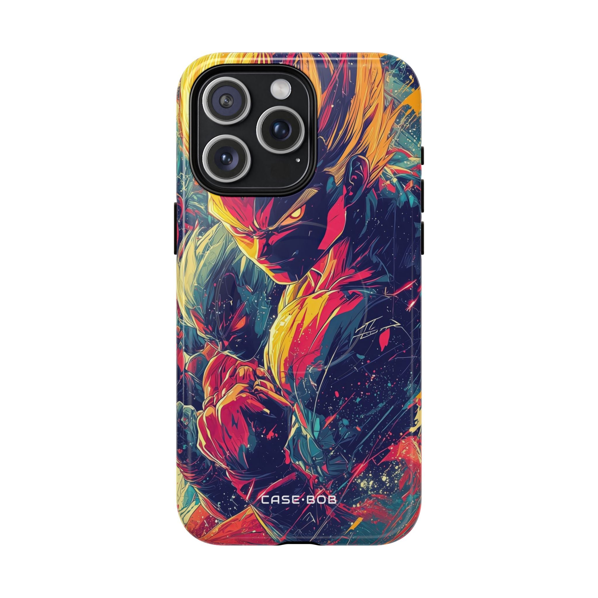 Yellow Fury iPhone 15 Pro Max Case - Tough+