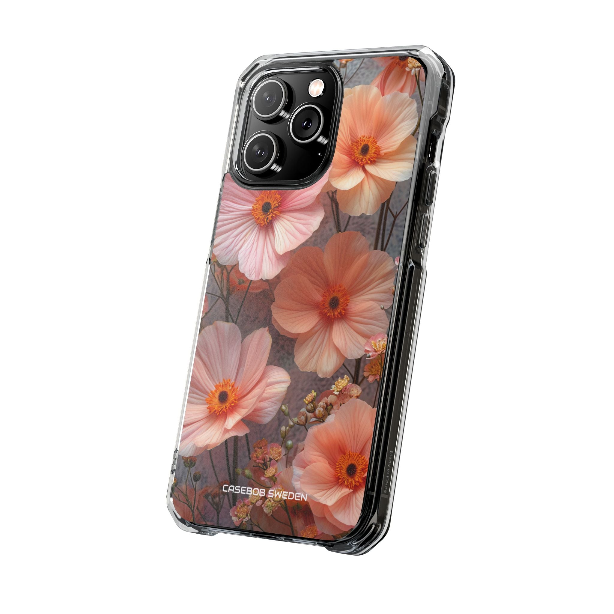 Serene Botanical Blooms - Clear Impact iPhone 14 Phone Case