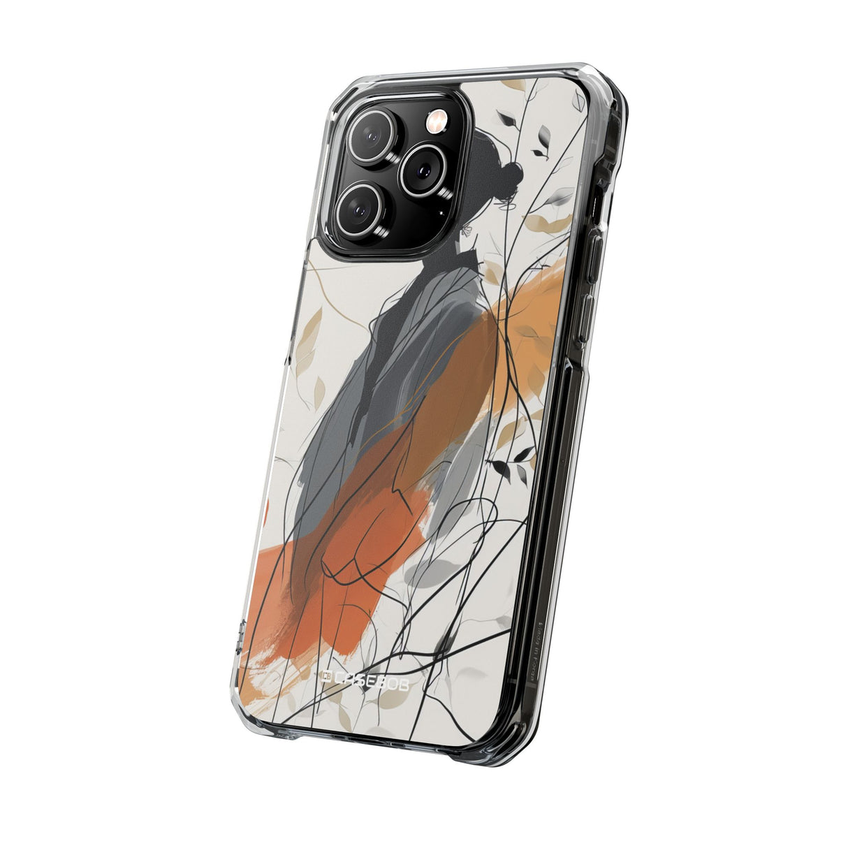 Silhouette Harmony - Phone Case for iPhone (Clear Impact - Magnetic)