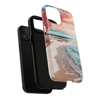 Pink Tree Breeze iPhone 15 Case - Tough+