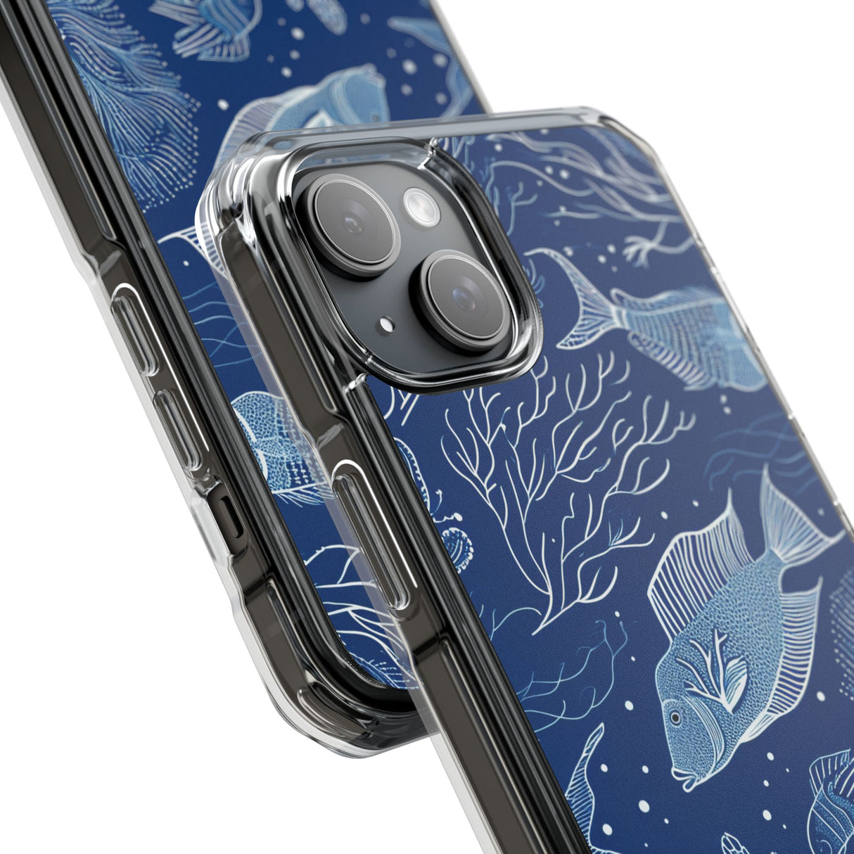 Abyssal Elegance – Handyhülle für iPhone (Clear Impact – Magnetisch)