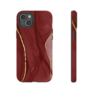 Dark Red - Protective Phone Case