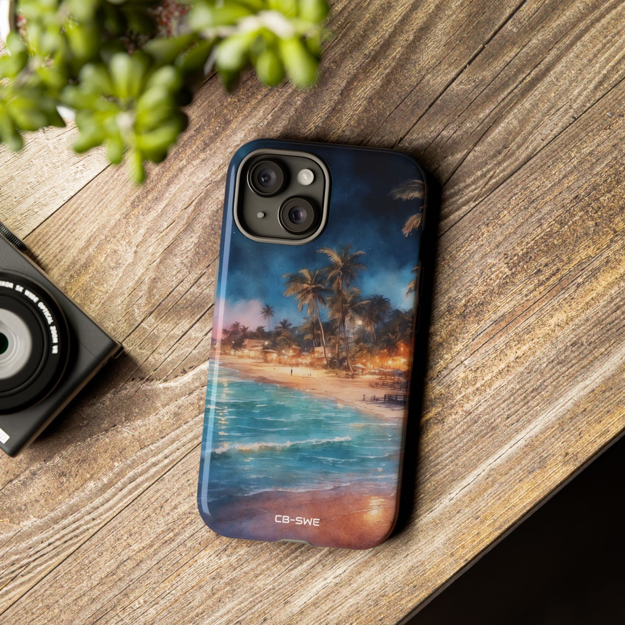 Moonlight Dances Water - iPhone Case