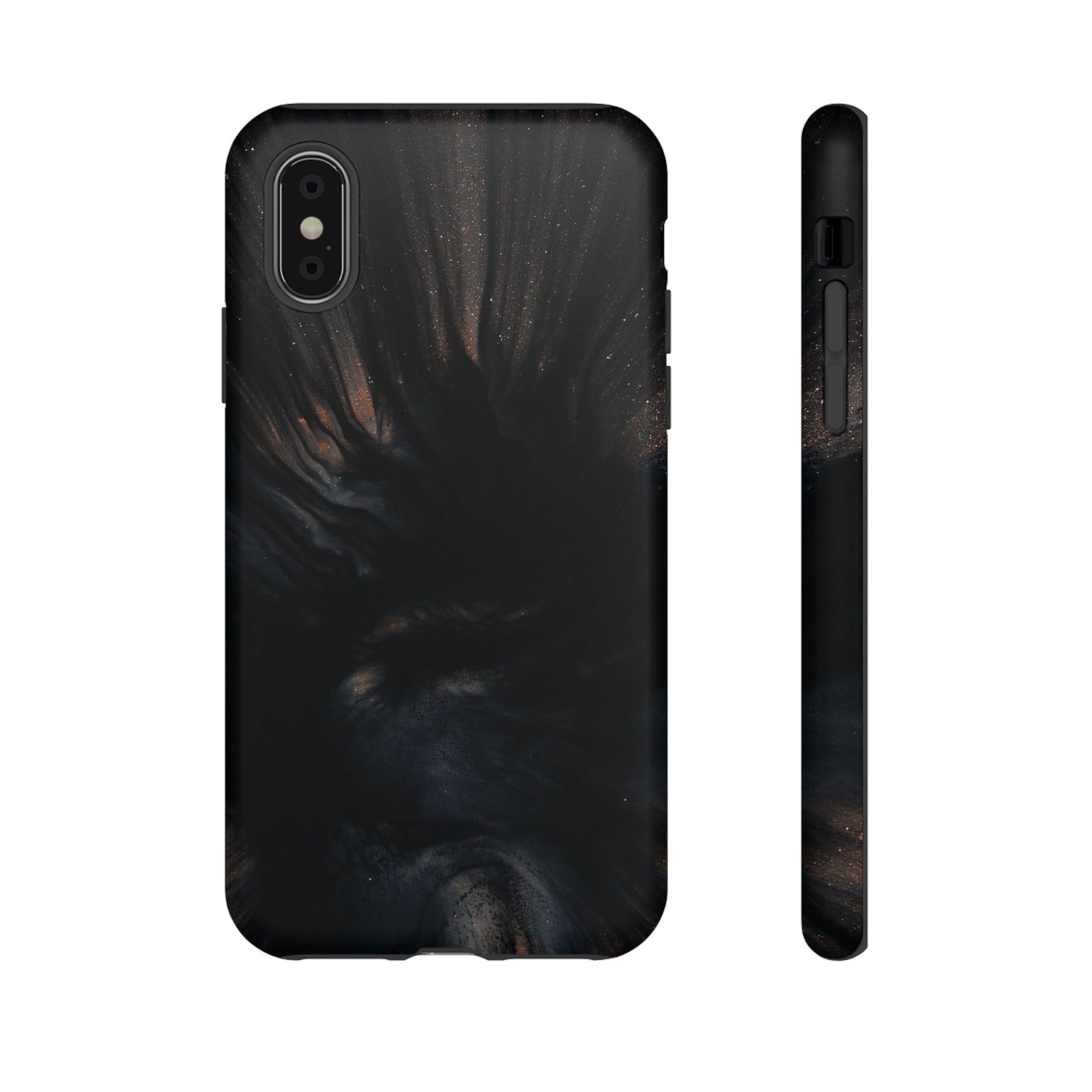 Star Gaze Ink Art iPhone Case (Protective) iPhone X Matte Phone Case