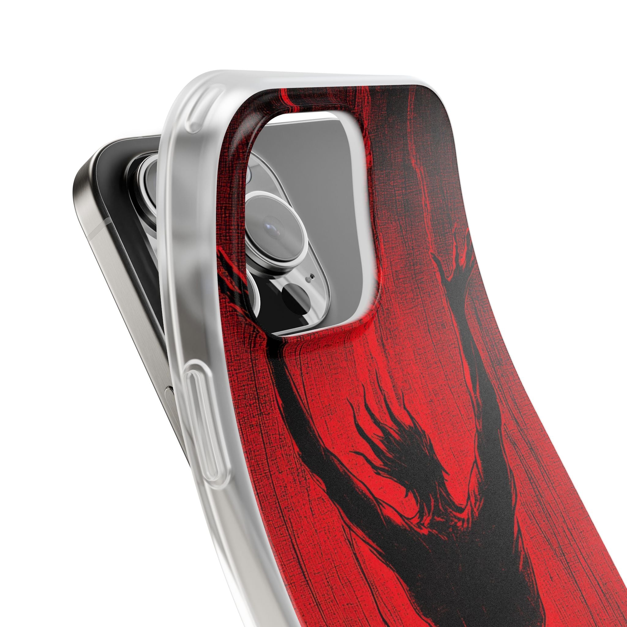 Crimson Despair iPhone 16 - Flexi Phone Case