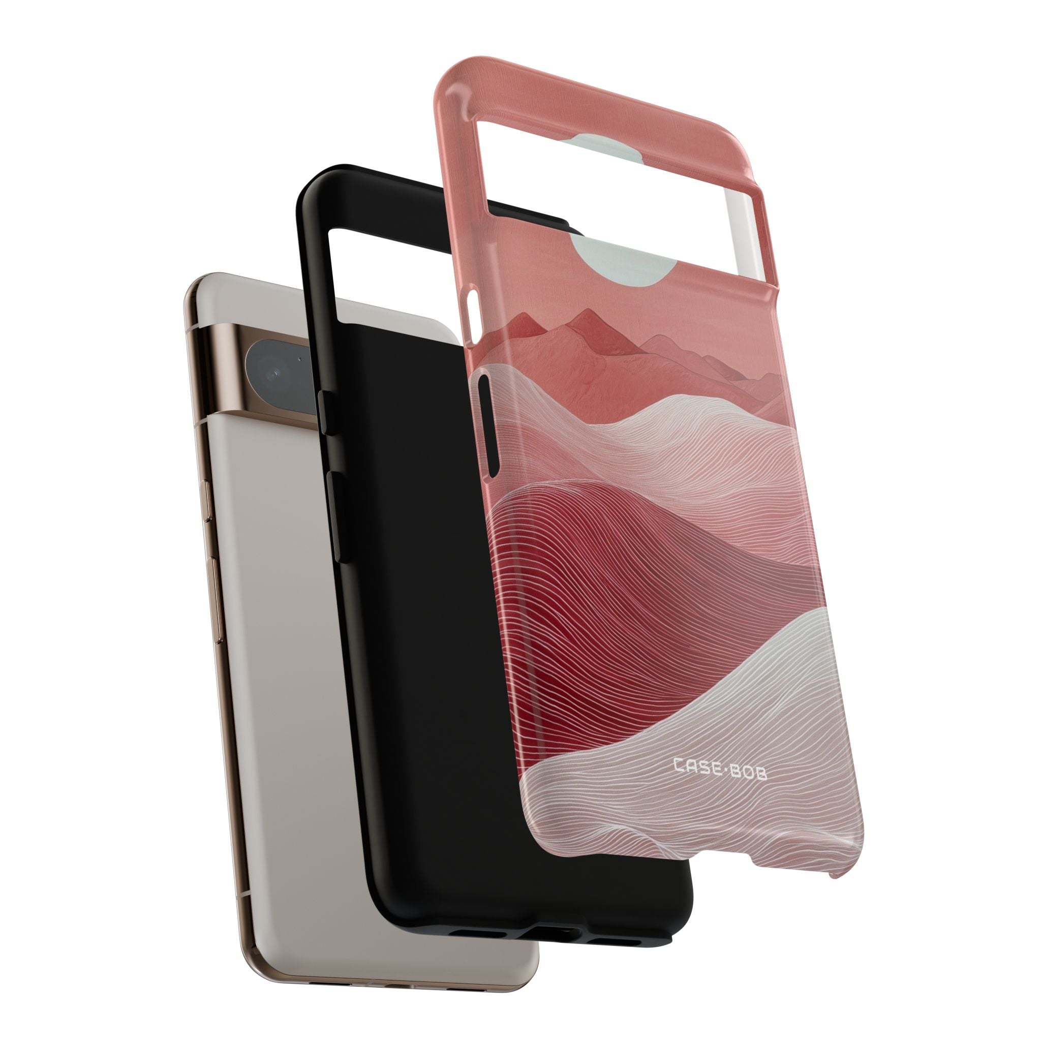 White Orb Dunes Google Pixel 8 Pro Case - Tough