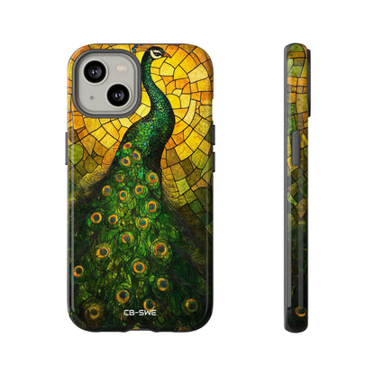 Peacock Spreads Light - iPhone Case