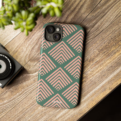 Chevron Harmony Palette - iPhone Case