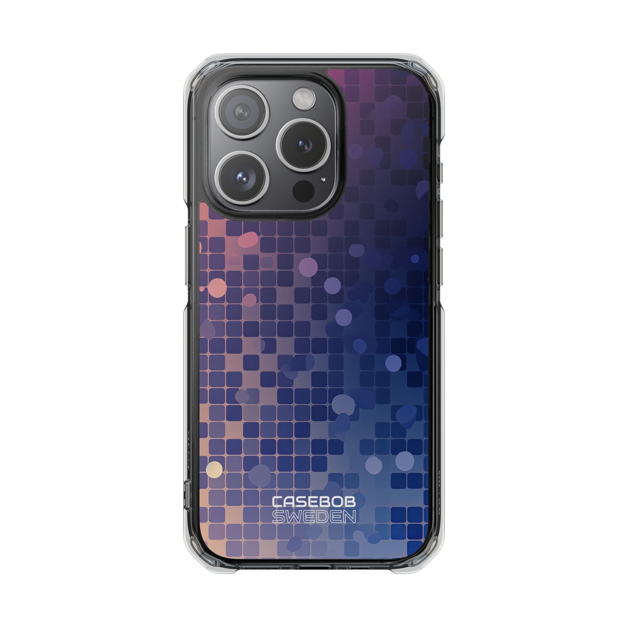 Vibrant Pixel Bloom iPhone 15 - Impact Clear+