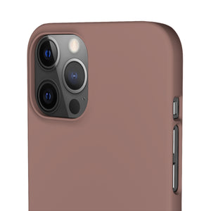 Burnished Brown iPhone Case (Slim) Phone Case