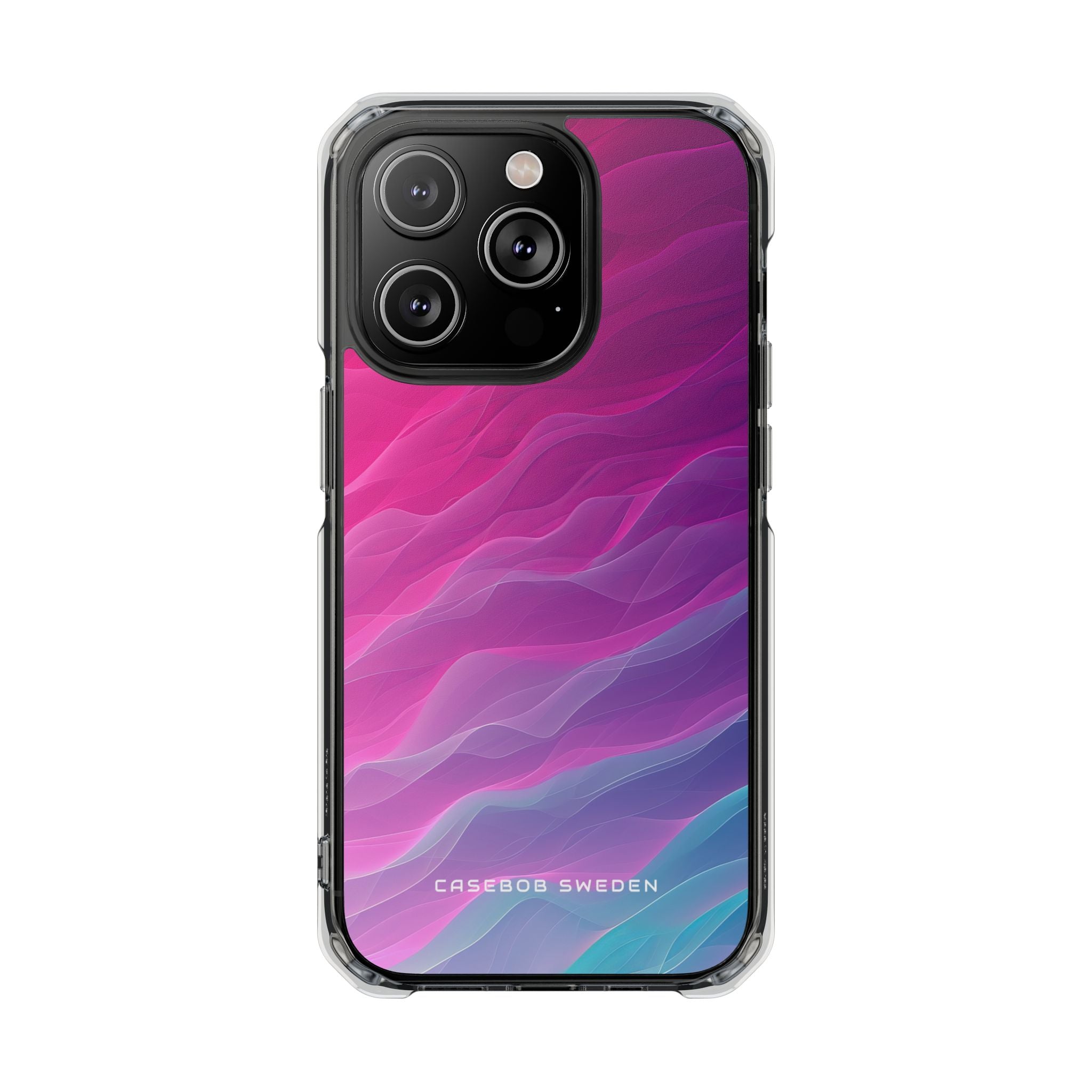 Gradient Oceanflow Waves iPhone 14 - Clear Impact Phone Case