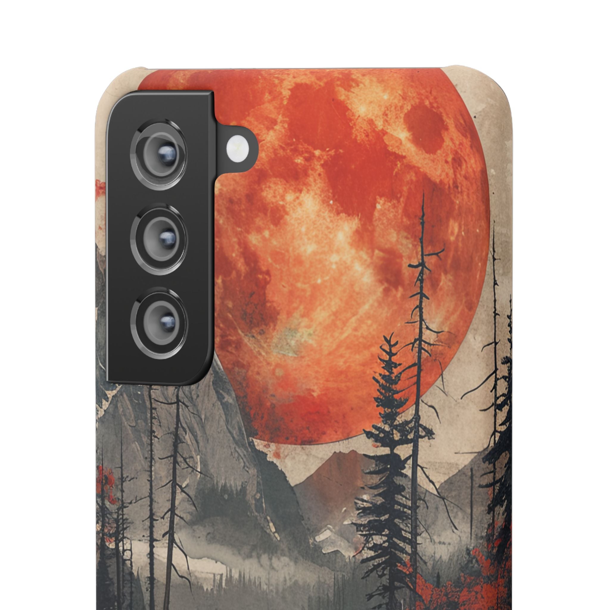 Celestial Glow Over Reflective Landscape Samsung S21 - Slim Phone Case