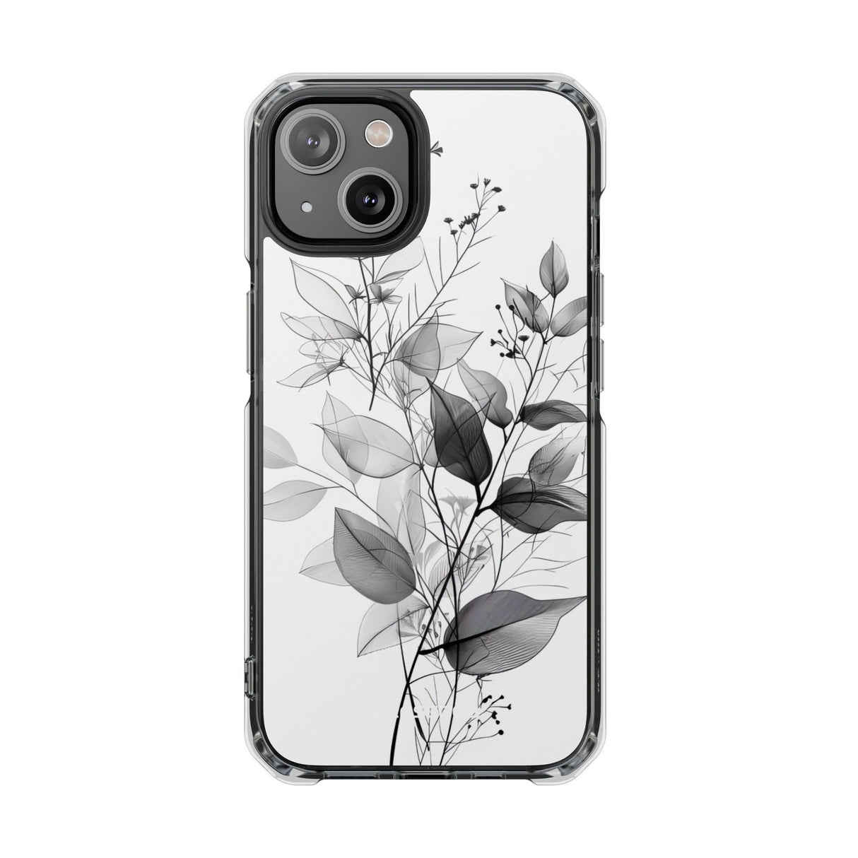 Botanical Serenity – Handyhülle für iPhone (Clear Impact – Magnetisch)