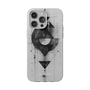 Monochrome Geometry | Flexible Phone Case for iPhone