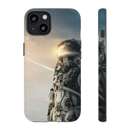 Astronaut on unexplored planet - Protective Phone Case