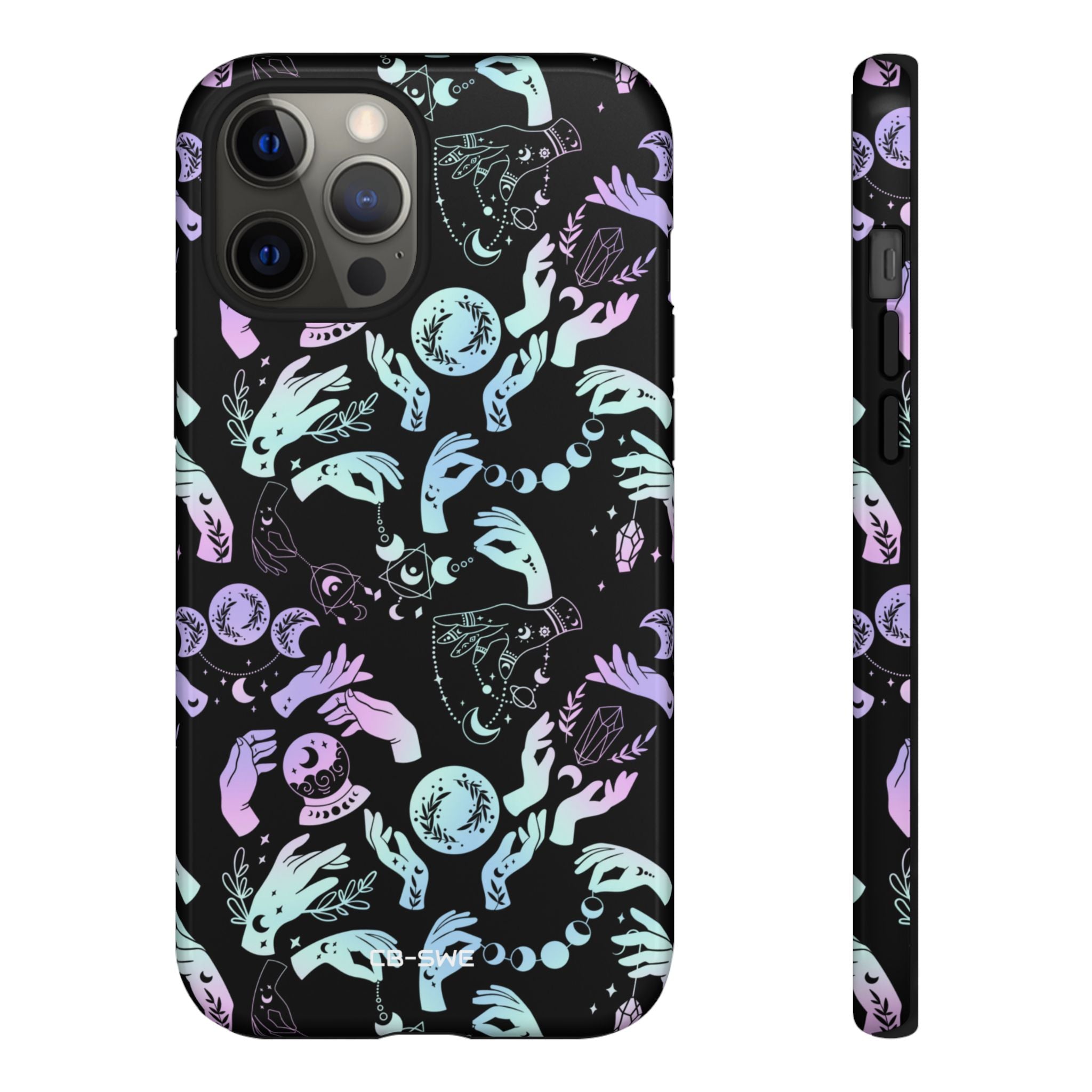Mystical Celestial Hands - iPhone Case