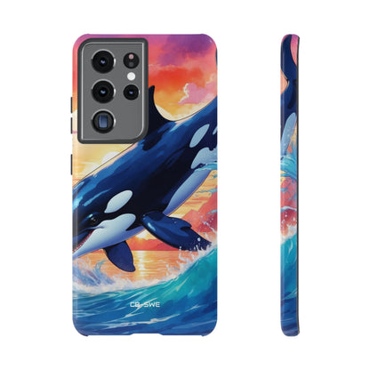 Orca Leaps Joyfully - Samsung Case