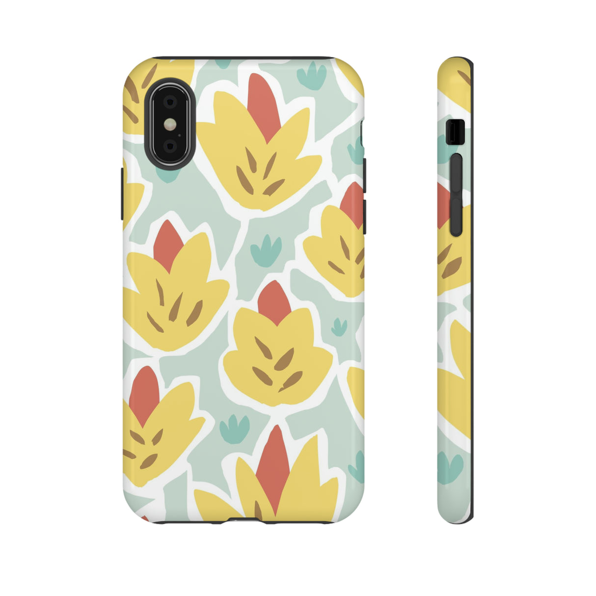 Summer Yellow Happy Flower - Protective Phone Case