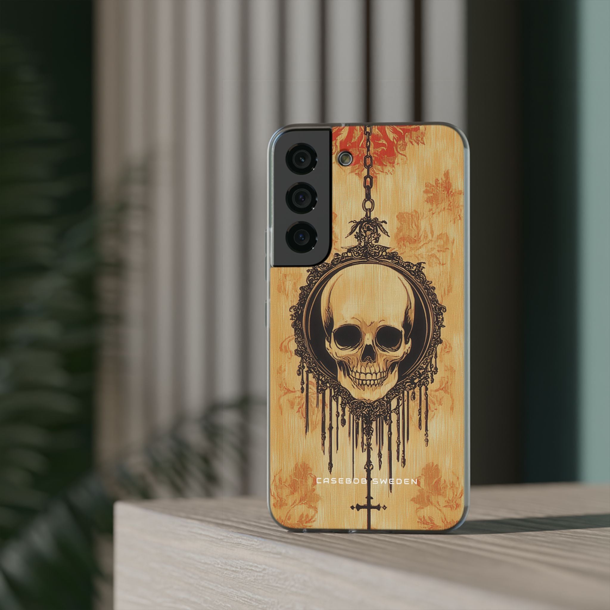 Gothic Skull Elegance Samsung S22 - Flexi Phone Case