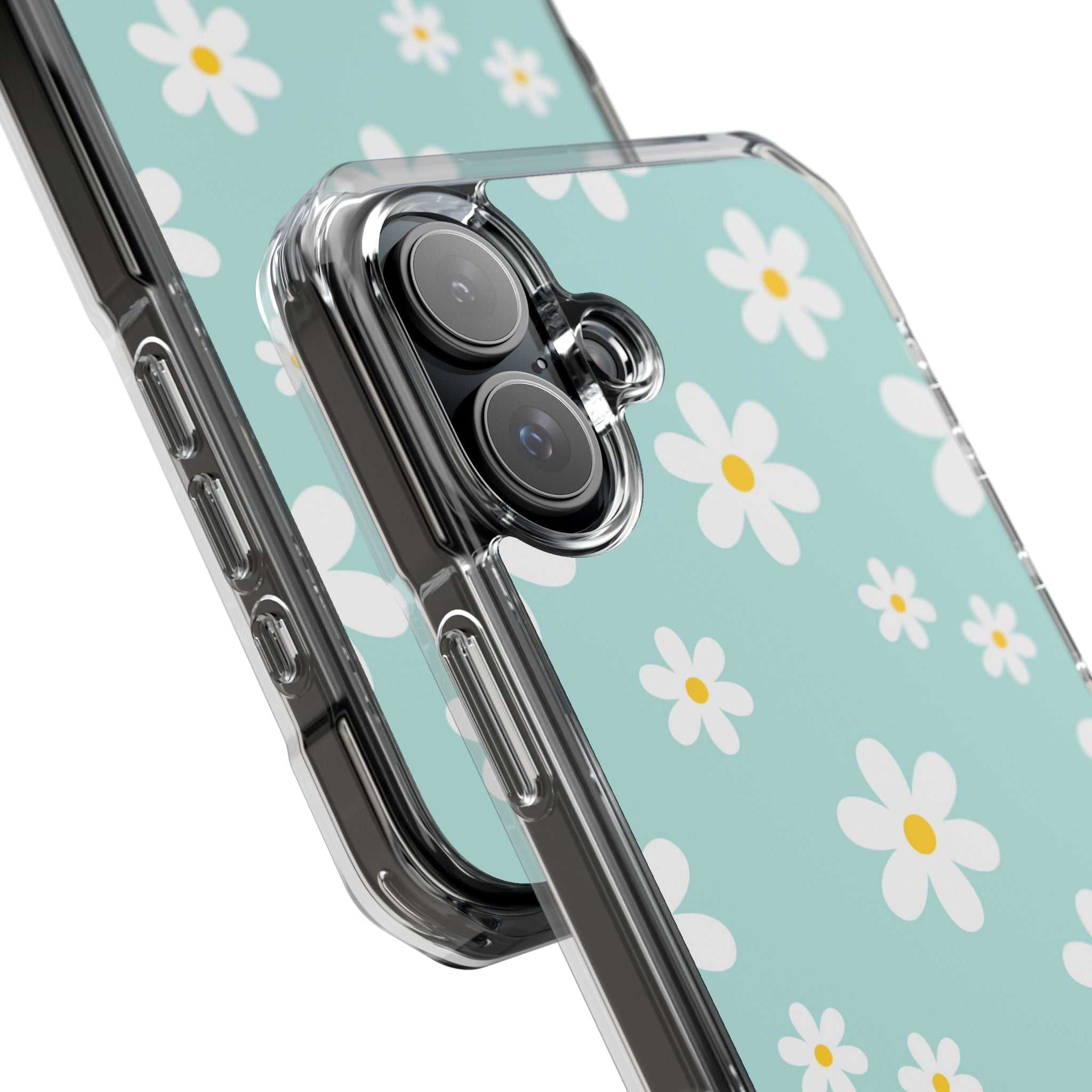 Daisies On Blue iPhone Case - Impact