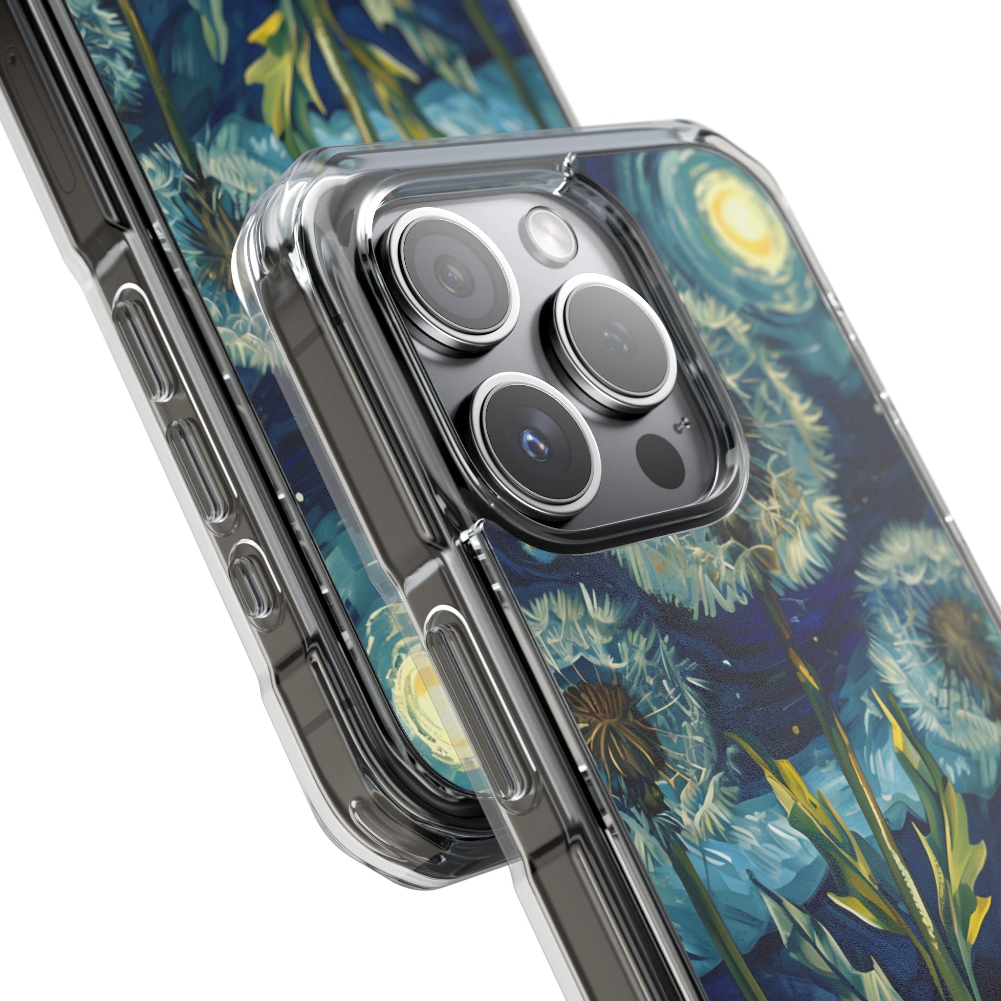Dandelions Under Starlight iPhone Case - Impact