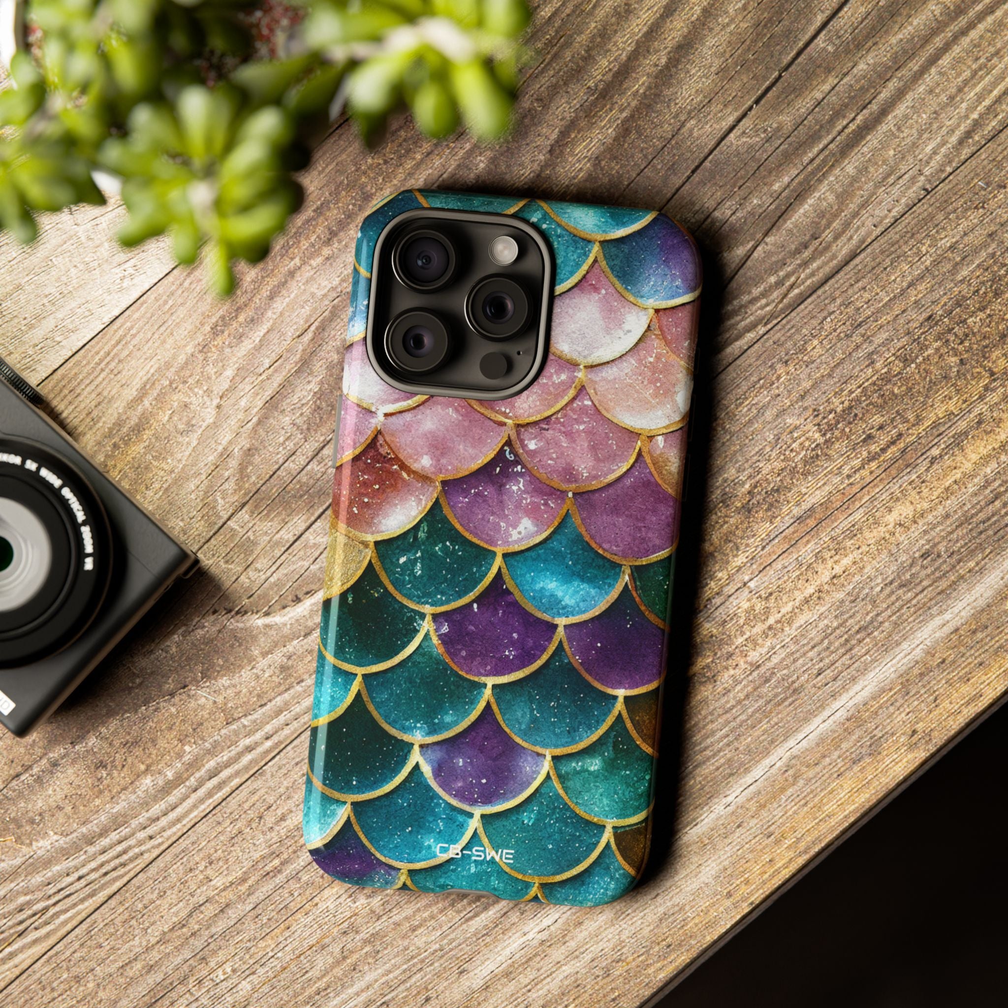 Mermaid Scale Radiance - iPhone Case
