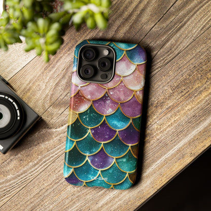 Mermaid Scale Radiance - iPhone Case