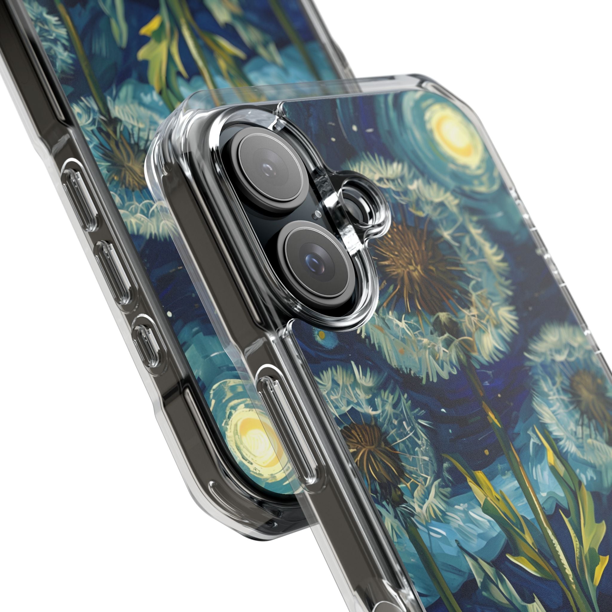 Dandelions Under Starlight iPhone Case - Impact