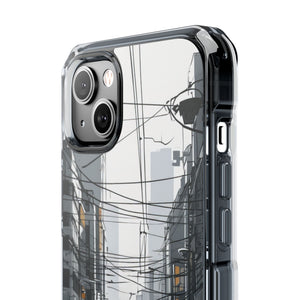 Urban Solitude - Phone Case for iPhone (Clear Impact - Magnetic)