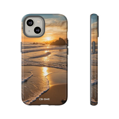 Waves Embrace Shore - iPhone Case