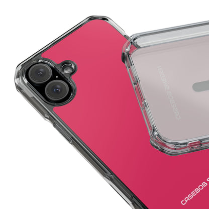 Cherry Red - Clear Impact iPhone 16 Phone Case