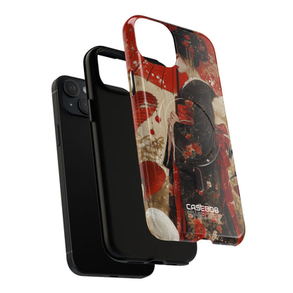 Scarlet Crane Dreams iPhone 15 - Tough+