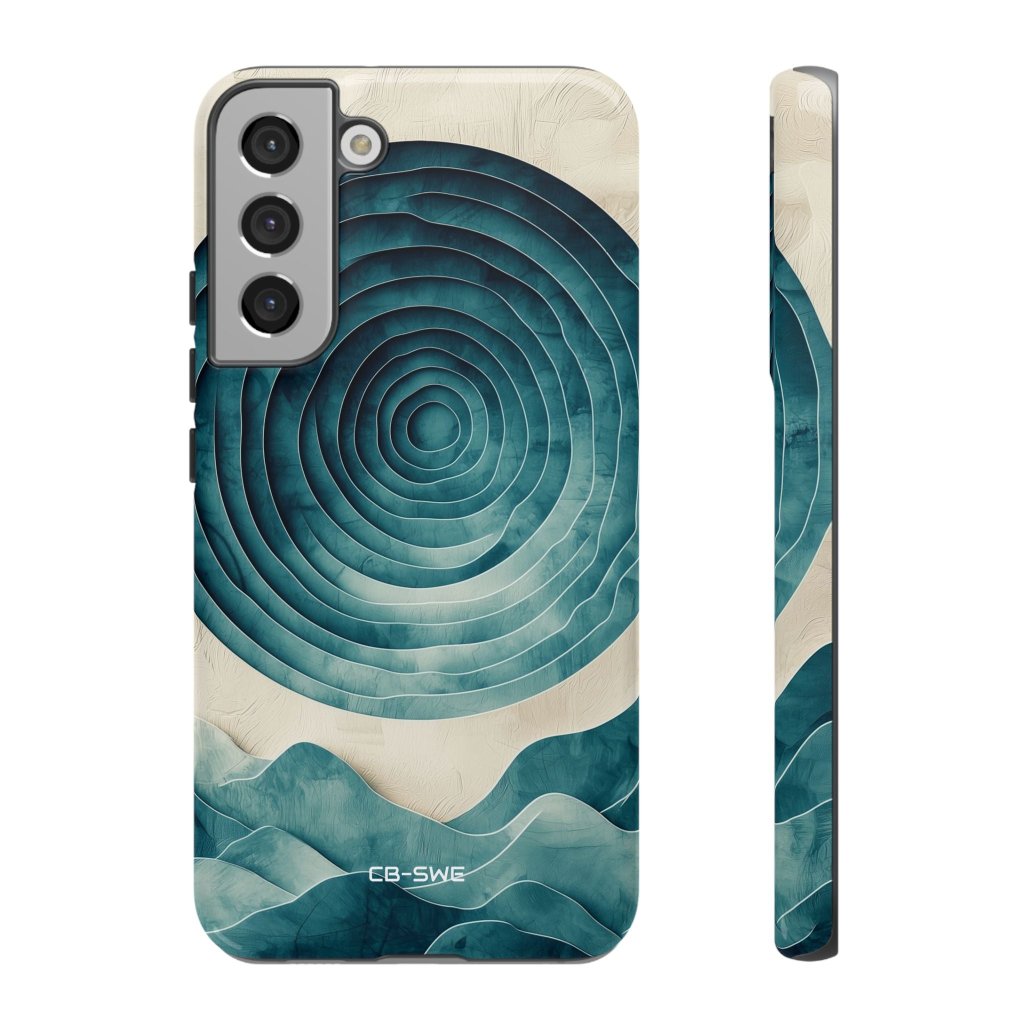 Waves Embrace Circles - Samsung Case
