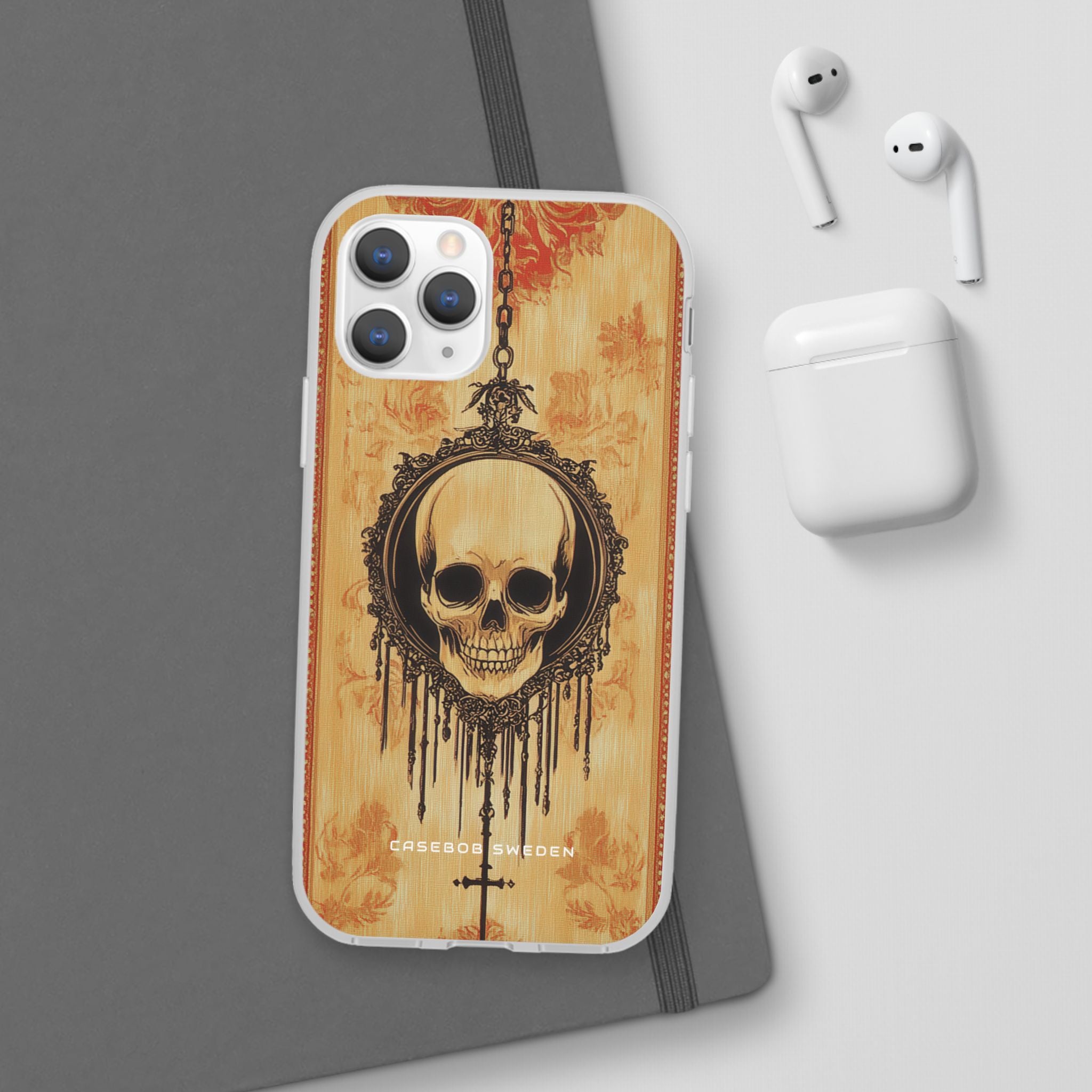 Gothic Skull Elegance iPhone 11 - Flexi Phone Case