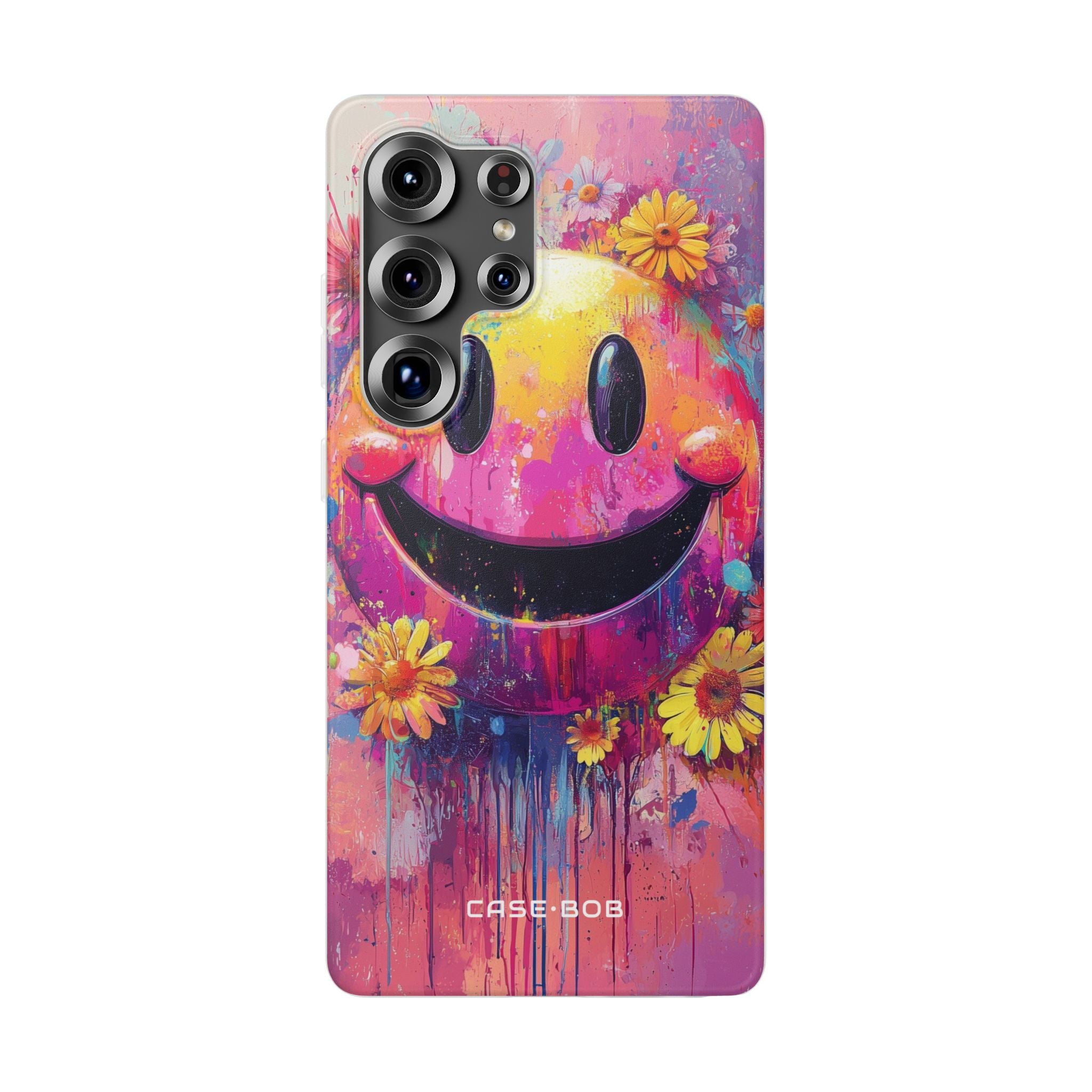 Smiley Bloom Samsung S25 Ultra Case - Soft